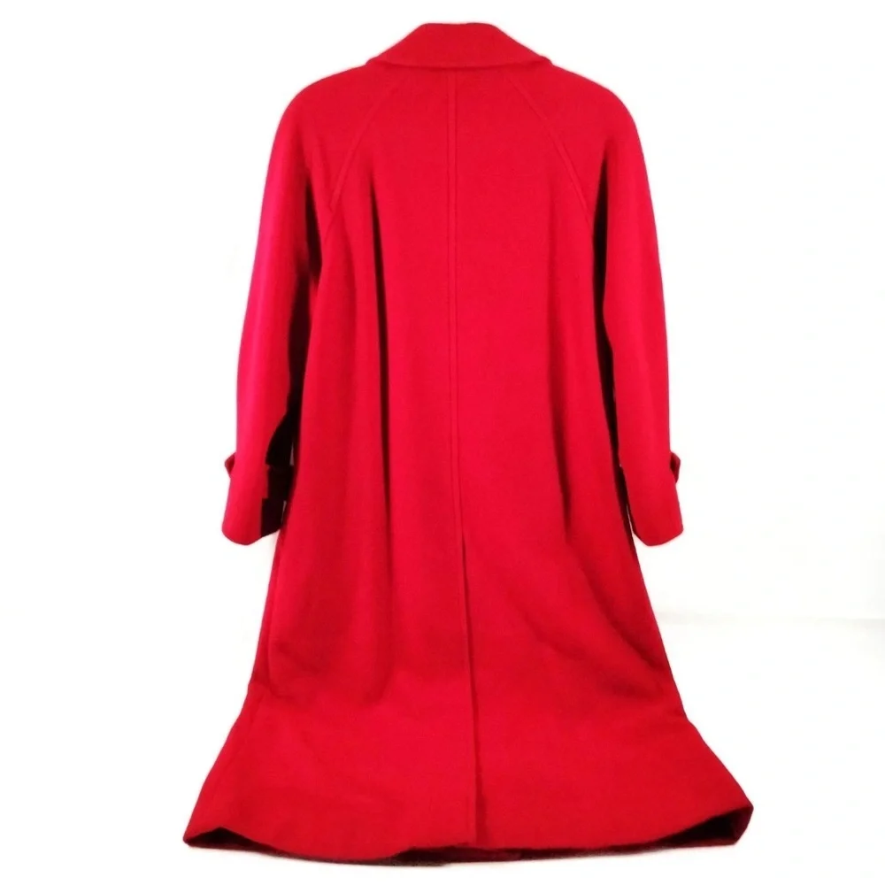 Burberrys Vintage Wool Double Breasted Coat - Picture 2 of 8